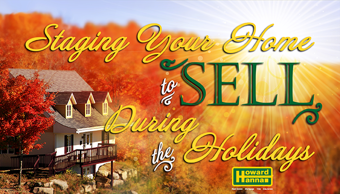 Sataging your Home for Sale during the Holidays