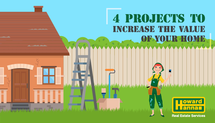 4 home projects to increase your home's value