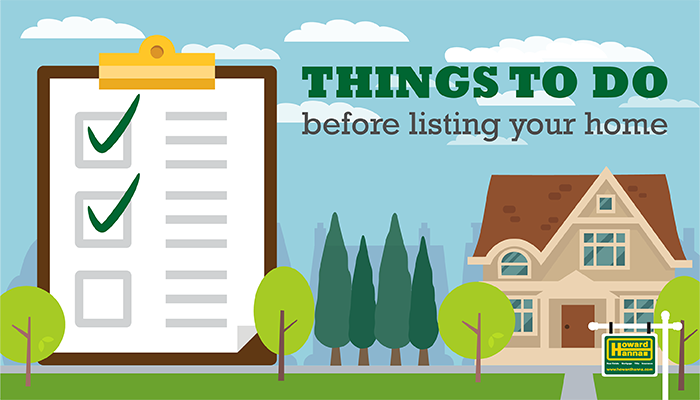 Things to do before listing your home
