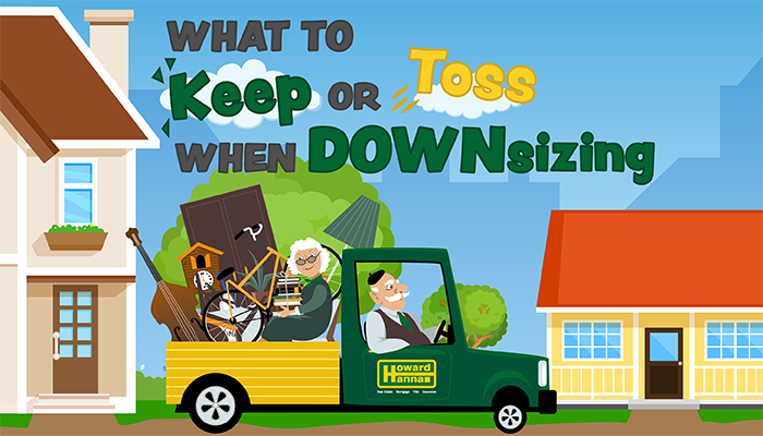 What to keep when downsizing
