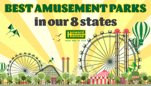 Best Amusement Parks in our 8 states