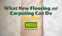 What Can new Flooring and Carpenting do for you