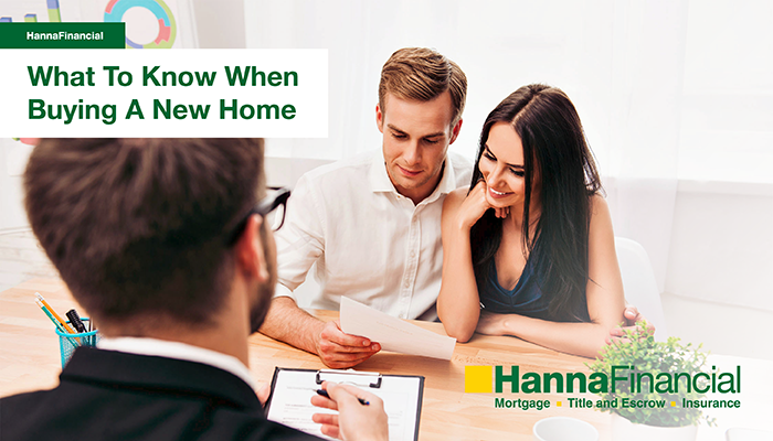 what to know when buying a new home