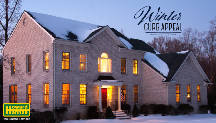 selling a home in winter - curb appeal