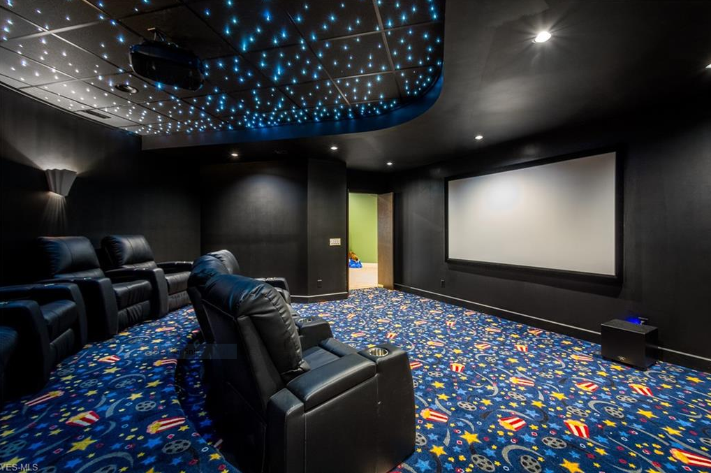 luxury homes theater