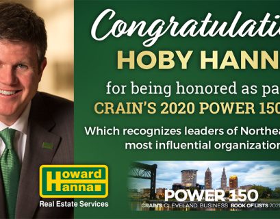 President of Howard Hanna Named in Power 150 List of Influential Leaders by Crain's Cleveland Business
